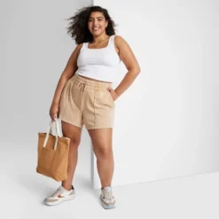 Women's High-Rise Fleece Shorts - Wild Fable™ -Wild Fable Shop GUEST 0181b942 8a08 4da8 bd3a f273b3b6270f