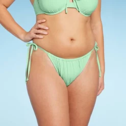 Women's Side-Tie Low-Rise High Leg Adjustable Lurex Bikini Bottom - Wild Fable™ -Wild Fable Shop GUEST 03da585c 0255 4409 8704 571a861ba24c