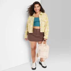 Women's Long Sleeve Cropped Button-Down Shirt - Wild Fable™ -Wild Fable Shop GUEST 053052c0 07fb 4ada 907c 9792dbfe2e2d