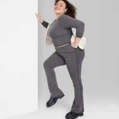 Women's Ribbed Flare Leggings - Wild Fable™ -Wild Fable Shop GUEST 0597c268 0159 4780 8488 51dfb18c6c72