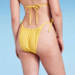 Women's Side-Tie Ultra High Leg Adjustable Coverage Bikini Bottom - Wild Fable™ Yellow -Wild Fable Shop GUEST 0760c704 042b 4747 a2aa 79d80eb73699