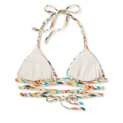 Women's Tie-Front Triangle Bikini Top - Wild Fable™ Multi Striped -Wild Fable Shop GUEST 083fcb46 231b 4443 be9a 31bdf4ab2afc