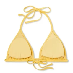 Women's Sequin Detail Triangle Bikini Top - Wild Fable™ Yellow -Wild Fable Shop GUEST 096a29cc 163e 47c6 b2db e23e6bf0793c