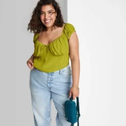 Women's Cap Sleeve Sweetheart Top - Wild Fable™ -Wild Fable Shop GUEST 0b3eb97b 478e 450d bacb 15b2f07057b6