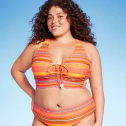 Women's Drawstring Ruched Halter Longline Bikini Top - Wild Fable™ -Wild Fable Shop GUEST 0dbf9232 6530 4998 b7fa 1f1b3b113e1b