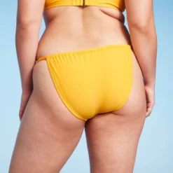 Women's Scarf Side Adjustable Coverage Bikini Bottom - Wild Fable™ Yellow -Wild Fable Shop GUEST 10757119 06dd 4976 87c7 061fed4d8b88