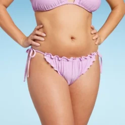 Women's Ruffle Side-Tie Adjustable Coverage Bikini Bottom - Wild Fable™ -Wild Fable Shop GUEST 14edd9f2 a491 4484 be9f e6a51628348d