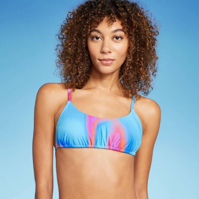 Women's Tunnel Front Bralette Bikini Top - Wild Fable™ Blue Marble Print Women's Tunnel Front Bralette Bikini Top - Wild Fable™ Blue Marble Print -Wild Fable Shop GUEST 16df0405 abdc 4e39 97f7 b50bdaaf908c
