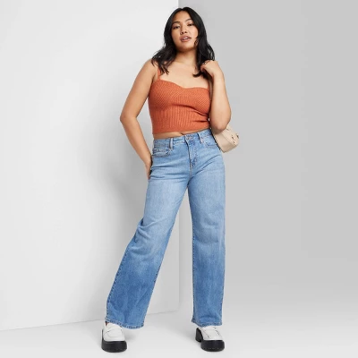 Women's Super-High Rise Wide Leg Baggy Jeans - Wild Fable™ Blue Wash Women's Super-High Rise Wide Leg Baggy Jeans - Wild Fable™ Blue Wash -Wild Fable Shop GUEST 180577b0 5ac7 40b1 ba77 9feb5ecc06d5
