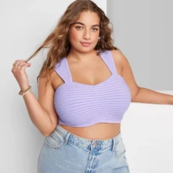 Women's Sweater Tiny Bra Top - Wild Fable™ -Wild Fable Shop GUEST 1a6c81fe 98f8 4f33 afa8 e60a1ece09cb