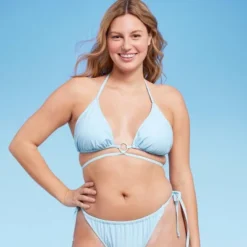 Women's Ring Front Strappy Triangle Bikini Top - Wild Fable™ -Wild Fable Shop GUEST 1ba93e11 7a76 4d21 8bc9 3cd02a0a2640