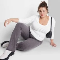 Women's Long Sleeve Scoop Neck T-Shirt - Wild Fable™ -Wild Fable Shop GUEST 1c2514ab 3602 43a8 b2ad 635e46781aec