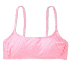 Women's Wavy Terry Textured Bralette Bikini Top - Wild Fable™ Light Pink -Wild Fable Shop GUEST 1e1d9fd3 9748 4ac9 b64d 0497c7767ddc