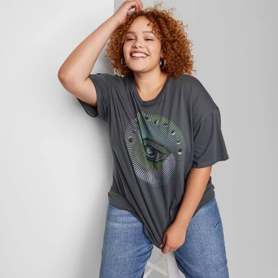 Women's Oversized Eye Graphic T-Shirt - Wild Fable™ Black Women's Oversized Eye Graphic T-Shirt - Wild Fable™ Black -Wild Fable Shop GUEST 208835c4 bebb 4b68 93df 84edd4a5c7f0