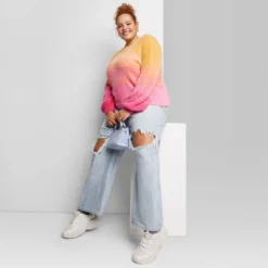 Women's Mock Turtleneck Fuzzy Boxy Pullover Sweater - Wild Fable™ -Wild Fable Shop GUEST 227e1578 3232 42f9 ae98 f042cd48f160