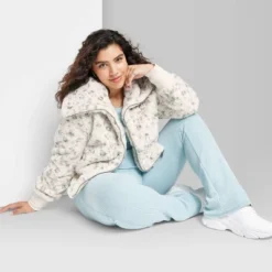 Women's Faux Fur Bomber Jacket - Wild Fable™ -Wild Fable Shop GUEST 244a4216 d870 44b5 86ea 5b414e311b41