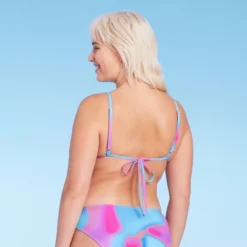 Women's Tunnel Front Bralette Bikini Top - Wild Fable™ Blue Marble Print 3 Women's Tunnel Front Bralette Bikini Top - Wild Fable™ Blue Marble Print -Wild Fable Shop GUEST 2590b86f 3a9c 4587 b451 bcb0db75379f