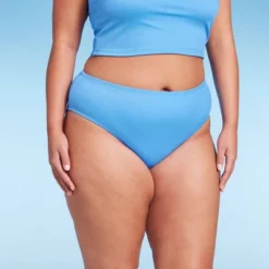 Women's Ribbed Scoop Front High Leg Cheeky Bikini Bottom - Wild Fable™ -Wild Fable Shop GUEST 267a738d 2ba2 4384 8bcb 1056c4edba30