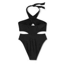 Women's Cross Front Halter One Piece Swimsuit - Wild Fable™ -Wild Fable Shop GUEST 2704cf92 6417 4a90 9b68 7e7fc50b6764
