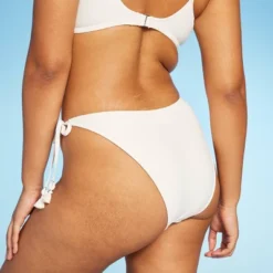 Women's Crochet Side-Tie Extra Cheeky Extra High Waist Bikini Bottom - Wild Fable™ Cream 3 Women's Crochet Side-Tie Extra Cheeky Extra High Waist Bikini Bottom - Wild Fable™ Cream -Wild Fable Shop GUEST 27343605 56a4 4f72 99fb 7000c782fd95