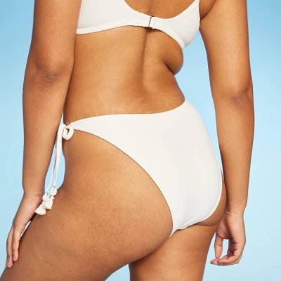 Women's Crochet Side-Tie Extra Cheeky Extra High Waist Bikini Bottom - Wild Fable™ Cream Women's Crochet Side-Tie Extra Cheeky Extra High Waist Bikini Bottom - Wild Fable™ Cream -Wild Fable Shop GUEST 27343605 56a4 4f72 99fb 7000c782fd95
