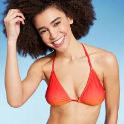 Women's Triangle Bikini Top - Wild Fable™ Orange Ombre Print -Wild Fable Shop GUEST 2d950af7 aaee 436b a906 d3e54bd7fa14