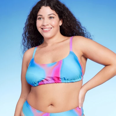 Women's Tunnel Front Bralette Bikini Top - Wild Fable™ Blue Marble Print Women's Tunnel Front Bralette Bikini Top - Wild Fable™ Blue Marble Print -Wild Fable Shop GUEST 2da5009a a52f 4887 b794 58570647e053