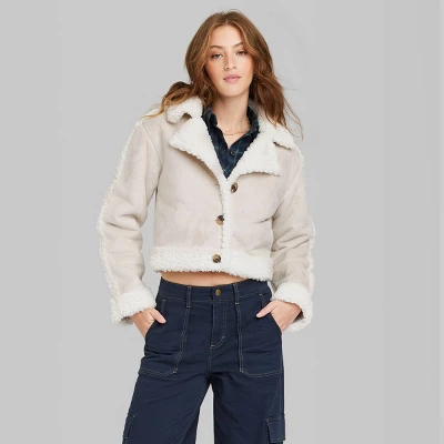 Women's Faux Shearling Jacket - Wild Fable™ Women's Faux Shearling Jacket - Wild Fable™ -Wild Fable Shop GUEST 2daf2cc0 6235 4a65 88b3 bed115bf2754