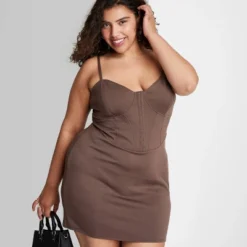 Women's Sleeveless Corset Mini Knit Bodycon Dress - Wild Fable™ -Wild Fable Shop GUEST 31572e2a 941a 42c4 837f afb6926a7009