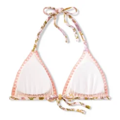 Women's Embroidered Detail Triangle Bikini Top - Wild Fable™ Multi Floral Print -Wild Fable Shop GUEST 33a0764d 2fc3 4a23 b114 590db334e553
