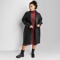 Women's Faux Leather Trench Coat - Wild Fable™ 2 Women's Faux Leather Trench Coat - Wild Fable™ -Wild Fable Shop GUEST 3c6b2bd6 36ec 4299 97b2 6e023a1ec87b