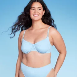 Women's Ribbed Underwire Bralette Bikini Top - Wild Fable™ -Wild Fable Shop GUEST 416a3e9c 9135 418d ba9a 9d34c53faf19