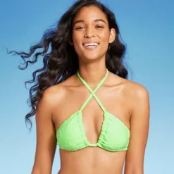 Women's Terry Textured U-Neck Multi-Way Bralette Bikini Top - Wild Fable™ Tropical Green 11 Women's Terry Textured U-Neck Multi-Way Bralette Bikini Top - Wild Fable™ Tropical Green -Wild Fable Shop GUEST 43e72e41 bd60 4579 beb9 609cb91ec678