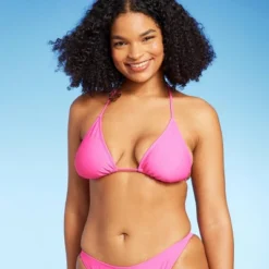 Women's Thin Strap Triangle Bikini Top - Wild Fable™ -Wild Fable Shop GUEST 44a3ee2f 1507 45b1 8ba2 27251ffa3c8e
