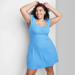 Women's Cap Short Sleeve Fit & Flare Knit Skater Dress - Wild Fable™ -Wild Fable Shop GUEST 44d33e38 594f 4067 8438 50dd5f3eb292