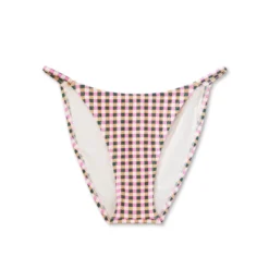 Women's High Leg Cheeky Bikini Bottom - Wild Fable™ Multi Check Print -Wild Fable Shop GUEST 45d7afe7 55ea 4302 9573 7dda86cc008c