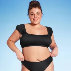 Women's Cap Sleeve Smocked Bralette Bikini Top - Wild Fable™ -Wild Fable Shop GUEST 45f63e8f d57a 43ad 95e2 8c851f8de7a0