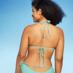 Women's Beaded Strap Triangle Bikini Top - Wild Fable™ -Wild Fable Shop GUEST 47354293 7cc9 4a9c 8918 02ad425440be