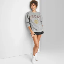 Women's Oversized Dream State Graphic Sweatshirt - Wild Fable™ Heather Gray -Wild Fable Shop GUEST 4b8b0ba6 8ea4 4530 b679 6cdd3acd808a