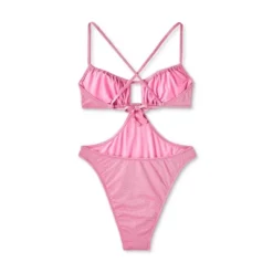 Women's Cut Out One Piece Swimsuit - Wild Fable™ Pink Lurex 4 Women's Cut Out One Piece Swimsuit - Wild Fable™ Pink Lurex -Wild Fable Shop GUEST 4bd57c2d bfb5 4d1b a1cb c59ebda7aef3
