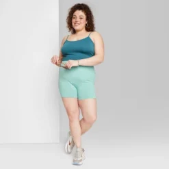 Women's High-Rise Seamless Bike Shorts - Wild Fable™ -Wild Fable Shop GUEST 4c407bbe 89f5 4d3f 984f dbfb7f047480