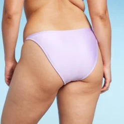 Women's Side Tab High Leg Cheeky Bikini Bottom - Wild Fable™ Shiny Light Purple -Wild Fable Shop GUEST 4de1aa94 5187 469d a08d f22f0aed7987