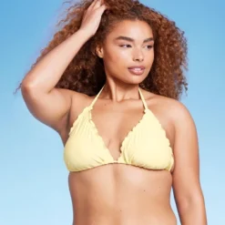 Women's Ruffle Triangle Bikini Top - Wild Fable™ -Wild Fable Shop GUEST 528d9b12 a1f4 448f a09b 53244495bb60