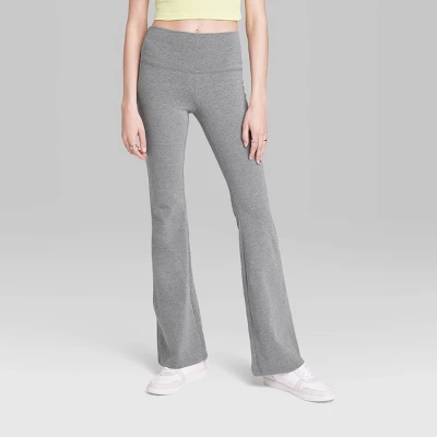 Women's High-Waisted Flare Leggings - Wild Fable™ Heather Gray Women's High-Waisted Flare Leggings - Wild Fable™ Heather Gray -Wild Fable Shop GUEST 529fe50f f141 4e5d b08b 1aa35e55c4d2