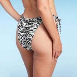 Women's Ultra High Leg Adjustable Coverage Bikini Bottom - Wild Fable™ Black/White Zebra Print -Wild Fable Shop GUEST 55475be5 b589 490a 8910 4988187b2451