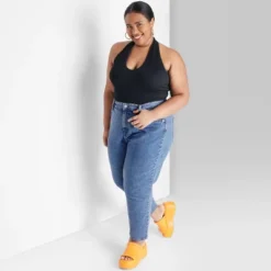 Women's Super-High Rise Curvy Tapered Jeans - Wild Fable™ Medium Wash 3 Women's Super-High Rise Curvy Tapered Jeans - Wild Fable™ Medium Wash -Wild Fable Shop GUEST 56b8321e c1d8 42e8 adde bf5929706334