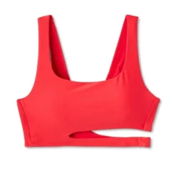 Women's Cut Out Longline Bralette Bikini Top - Wild Fable™ Red -Wild Fable Shop GUEST 57647bd0 7e32 413a ad9d 92efaede2bde