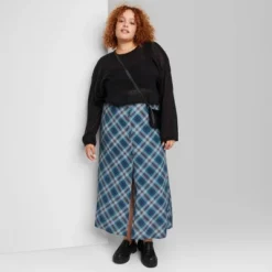 Women's Button-Front Printed Midi Skirt - Wild Fable™ -Wild Fable Shop GUEST 5b978f5e a531 4a43 a1c0 241fdd91cb7a