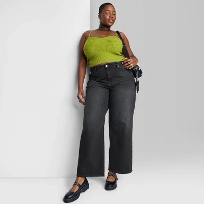 Women's Super-High Rise Wide Leg Baggy Jeans - Wild Fable™ Black Wash Women's Super-High Rise Wide Leg Baggy Jeans - Wild Fable™ Black Wash -Wild Fable Shop GUEST 5c0eec36 b46d 4919 afb4 f439da56bd32