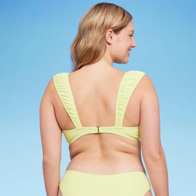 Women's Tie-Front Cap Sleeve Bralette Bikini Top - Wild Fable™ Light Yellow Women's Tie-Front Cap Sleeve Bralette Bikini Top - Wild Fable™ Light Yellow -Wild Fable Shop GUEST 5cd19a39 8c6c 4dca b8fd 42381327f4bd
